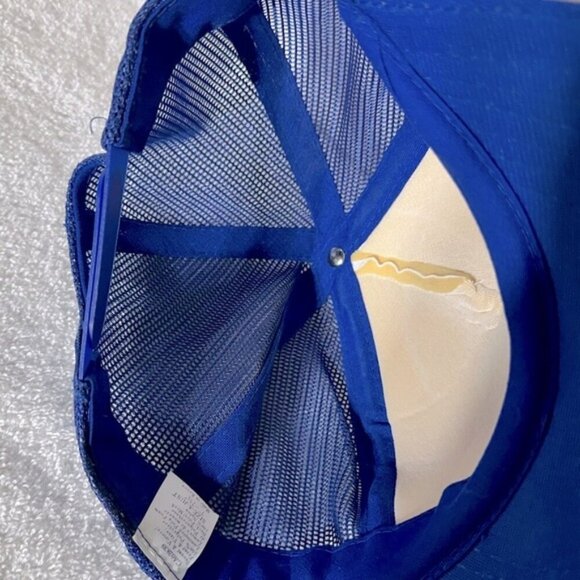 Vintage Gulf Alberta Canada Pipeline Mesh Back Snap Back Trucker Hat - Picture 9 of 12